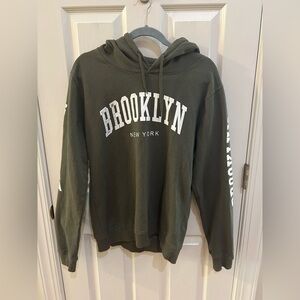 ON Fire Green Brooklyn New York Sweatshirt